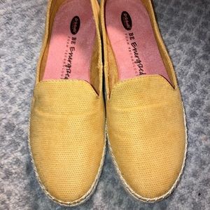 Dr Scholls yellow/mustard size 8 medium